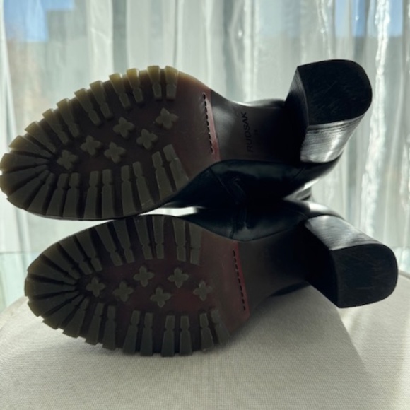 RUDSAK Tall Black Quilted Winter boots - 38 (US 8) (EU 38) - Picture 8 of 16